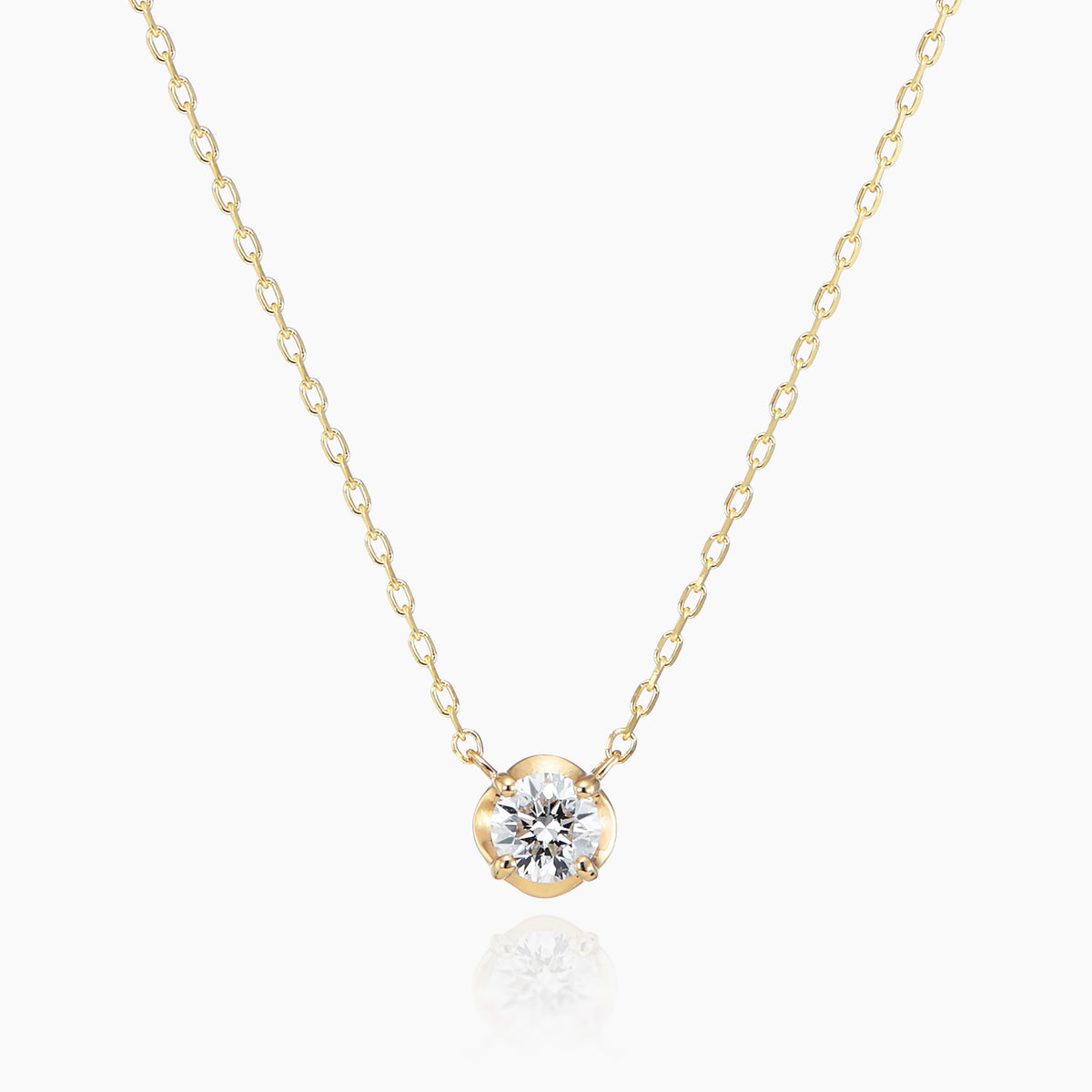 K10ネックレス アベル0.1ct ダイヤ｜MONATELIER（モナトリエ）公式 