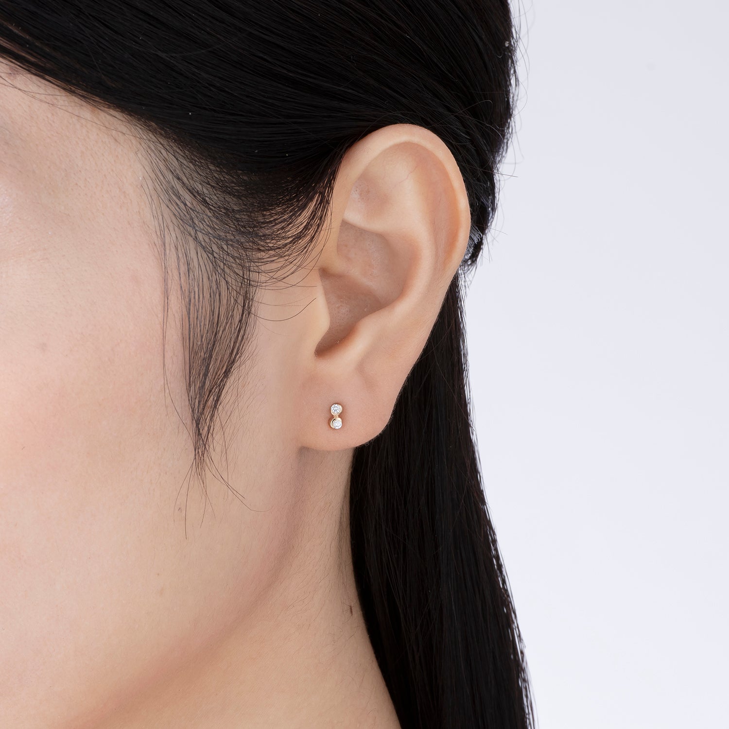 K10ピアス ダイヤ 画像6 MONATELIER