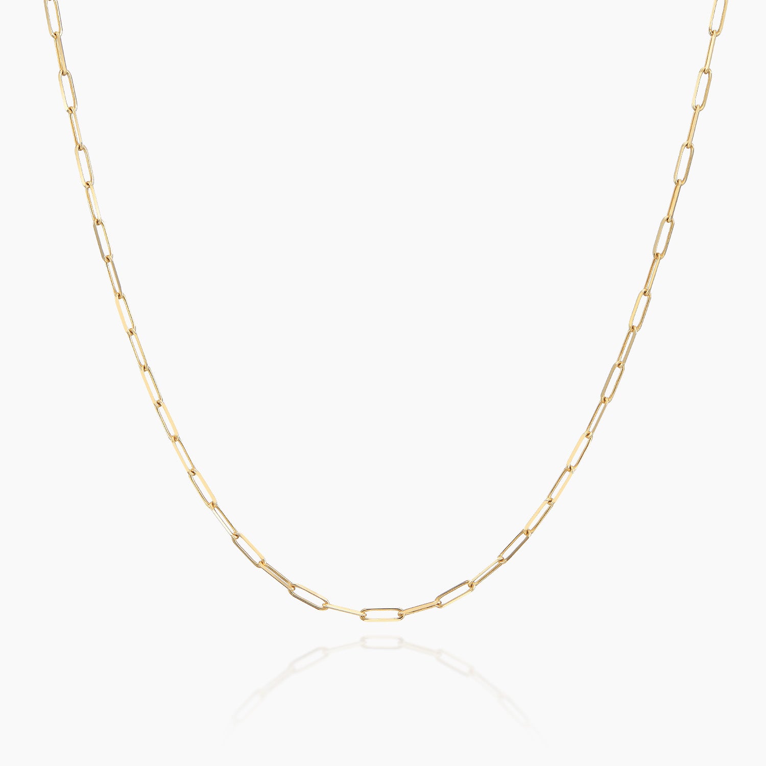 ショートネックレス[スクエアチェーン]/short necklace [square