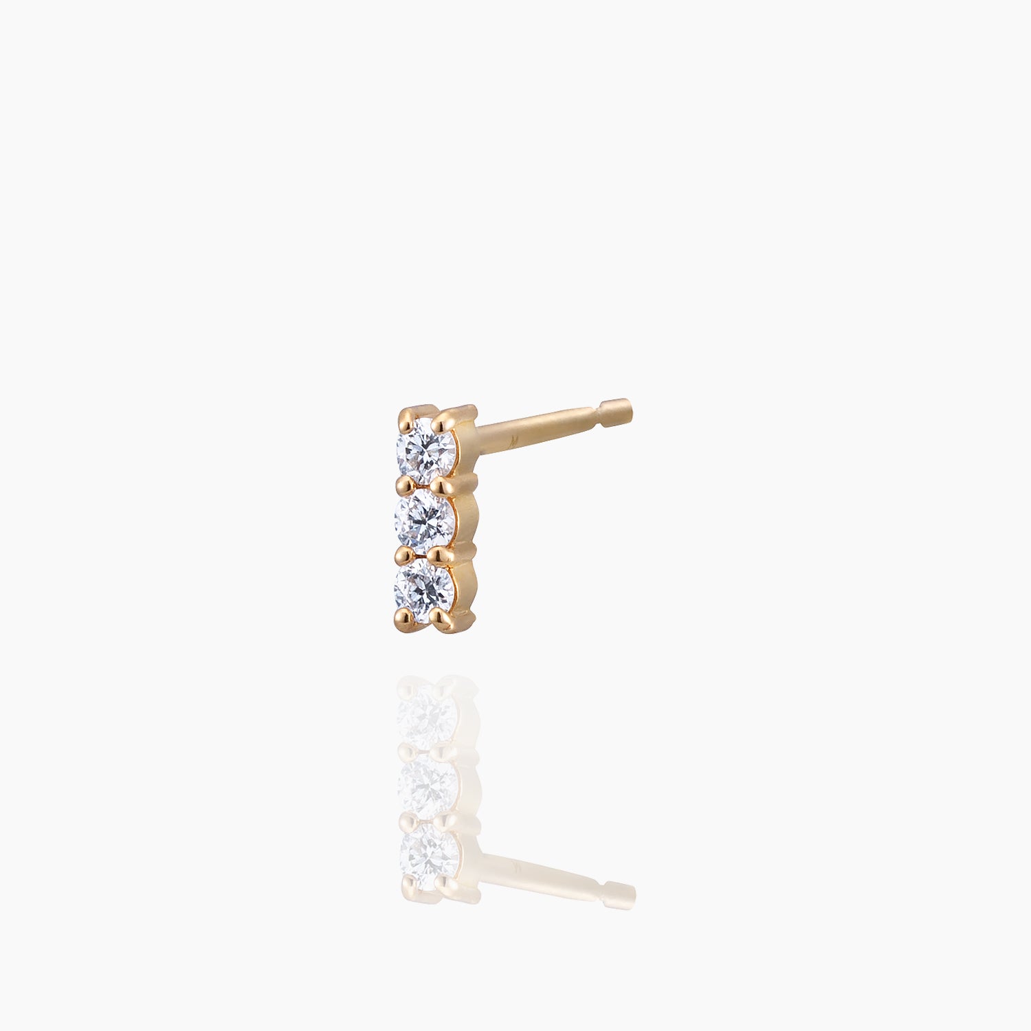 K10ピアス ダイヤ 画像8 MONATELIER