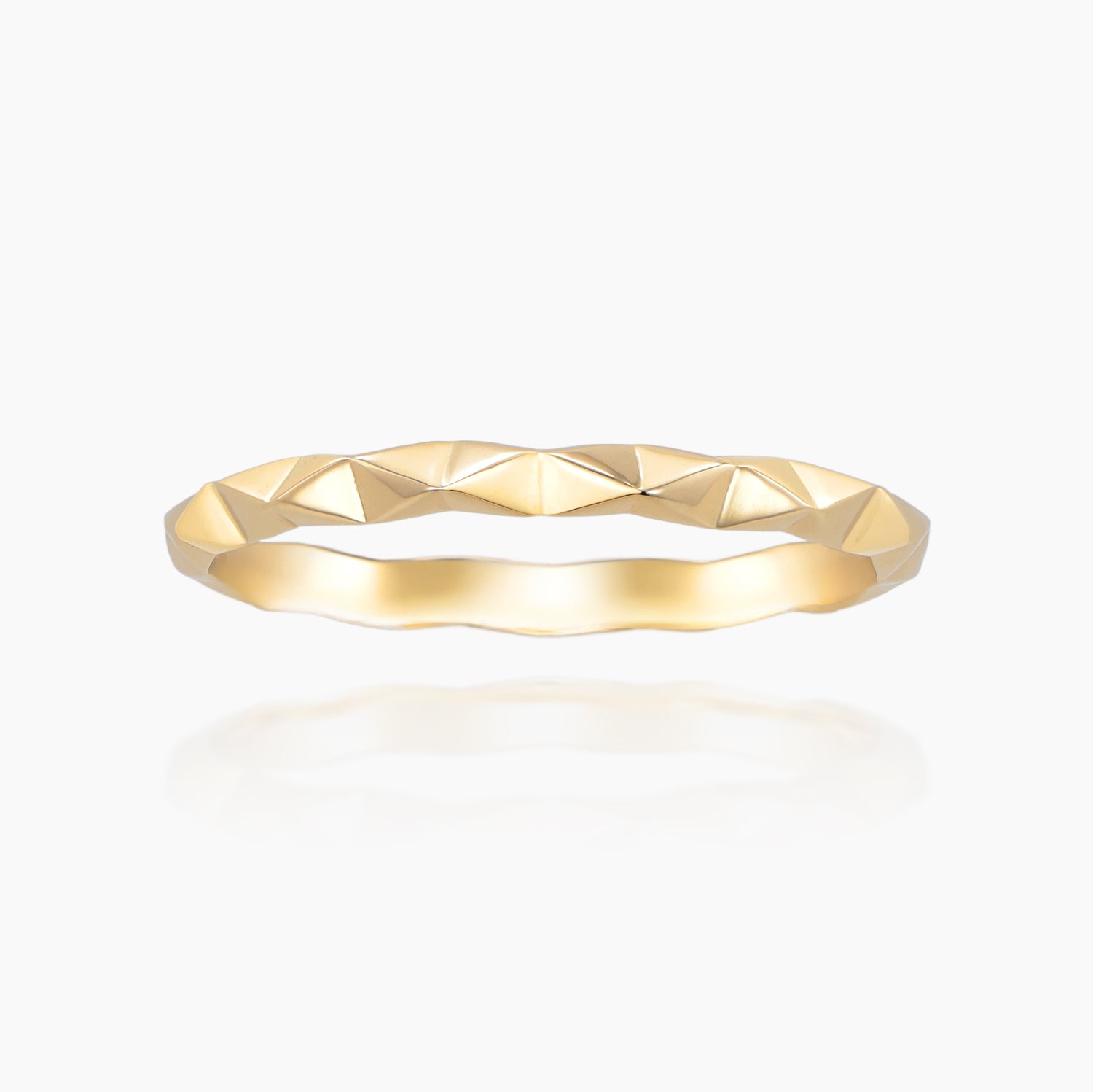 K10リング セドリック スリム エタニティダイヤ｜MONATELIER