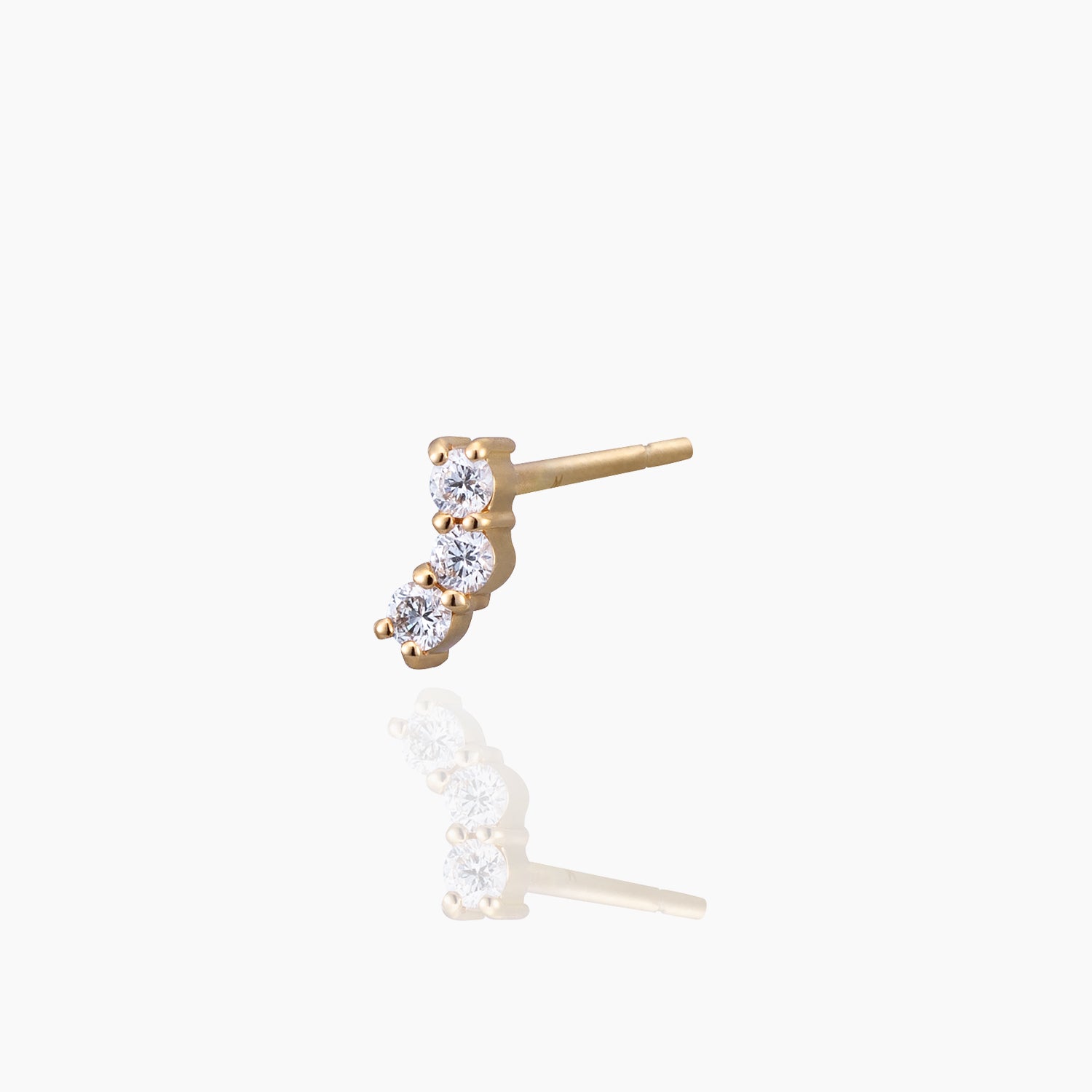 K10ピアス ダイヤ 画像7 MONATELIER