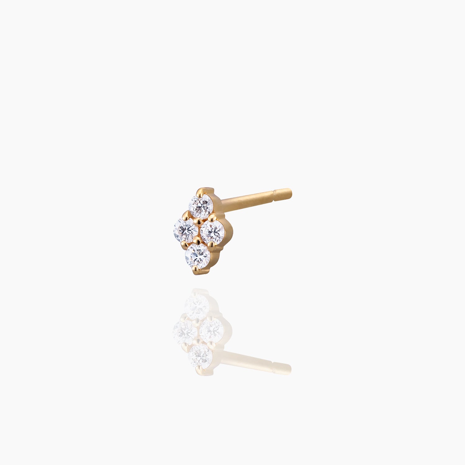 K10ピアス ダイヤ 画像7 MONATELIER