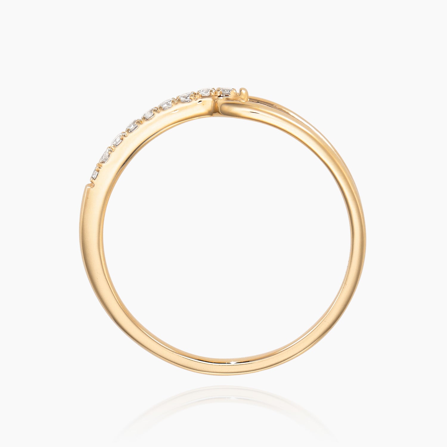 K10リング ダイヤ 別角度 MONATELIER