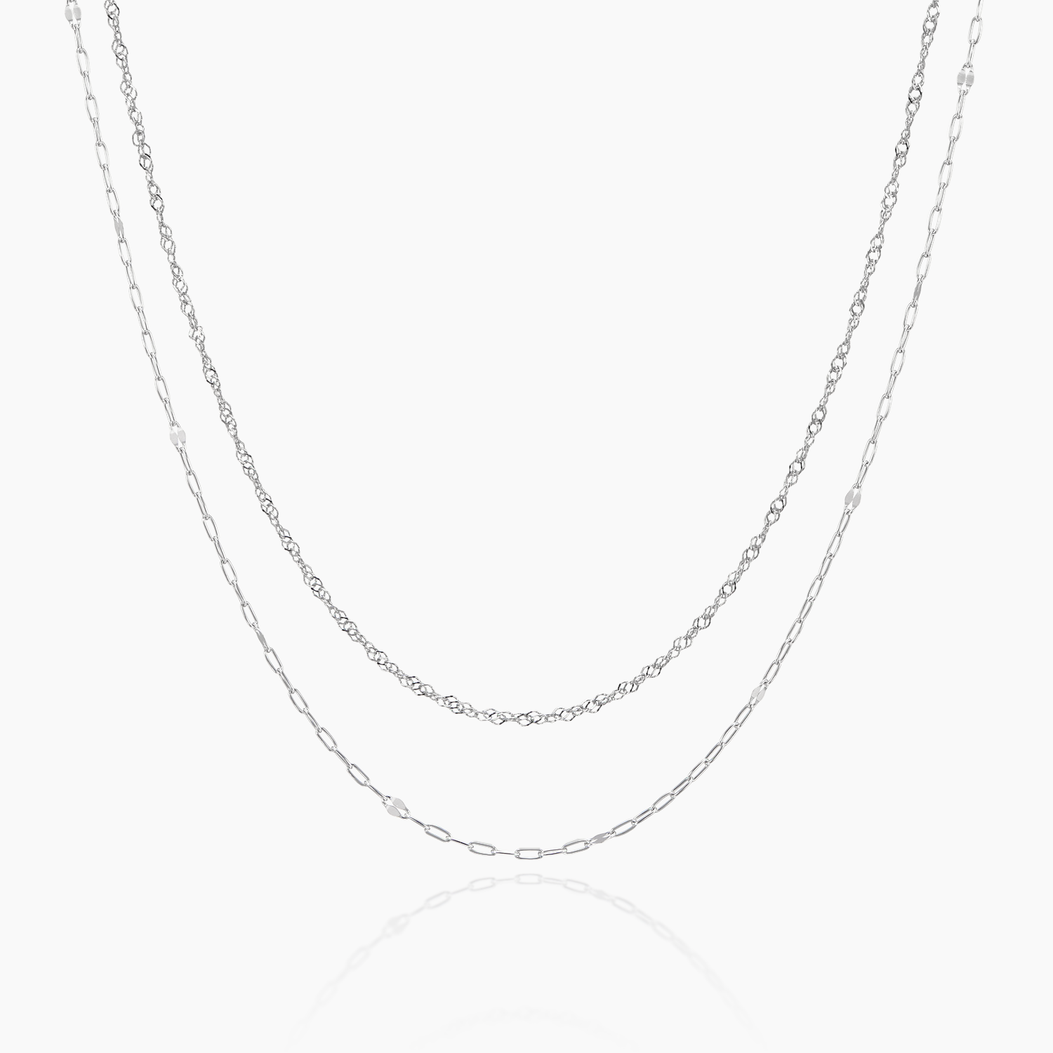 プラチナネックレス メイン画像 MONATELIER
