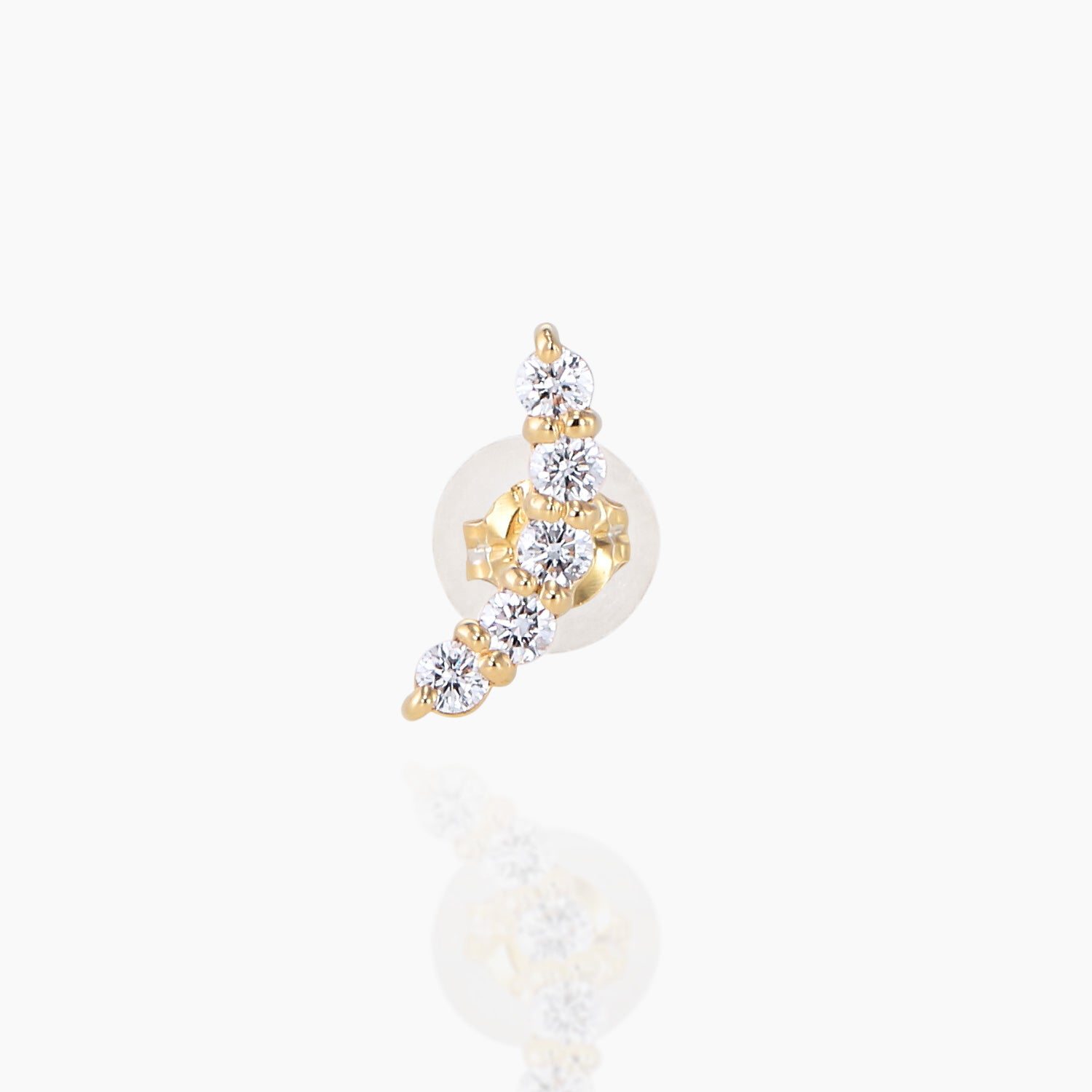 K10ピアス ダイヤ 画像7 MONATELIER