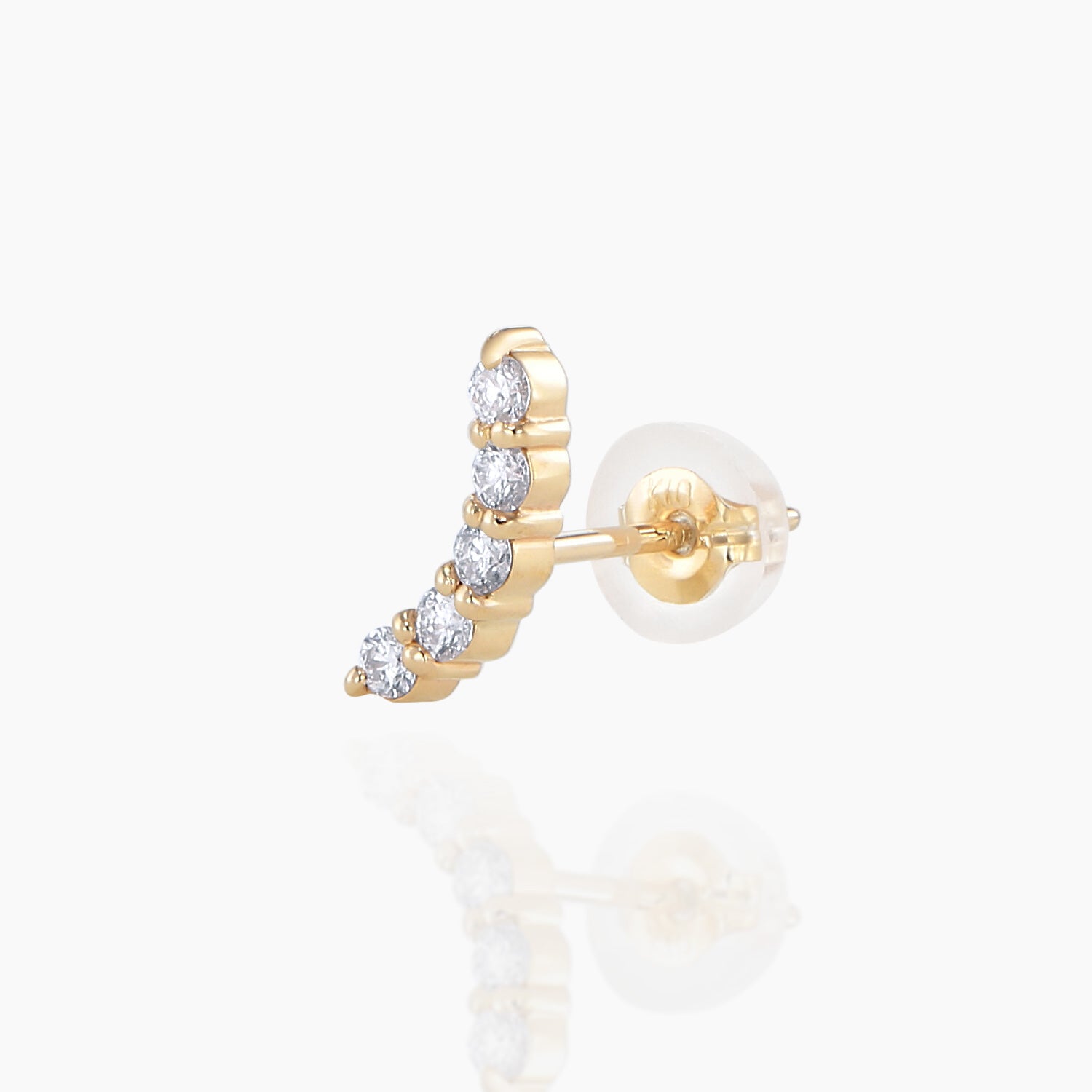 K10ピアス ダイヤ 画像6 MONATELIER