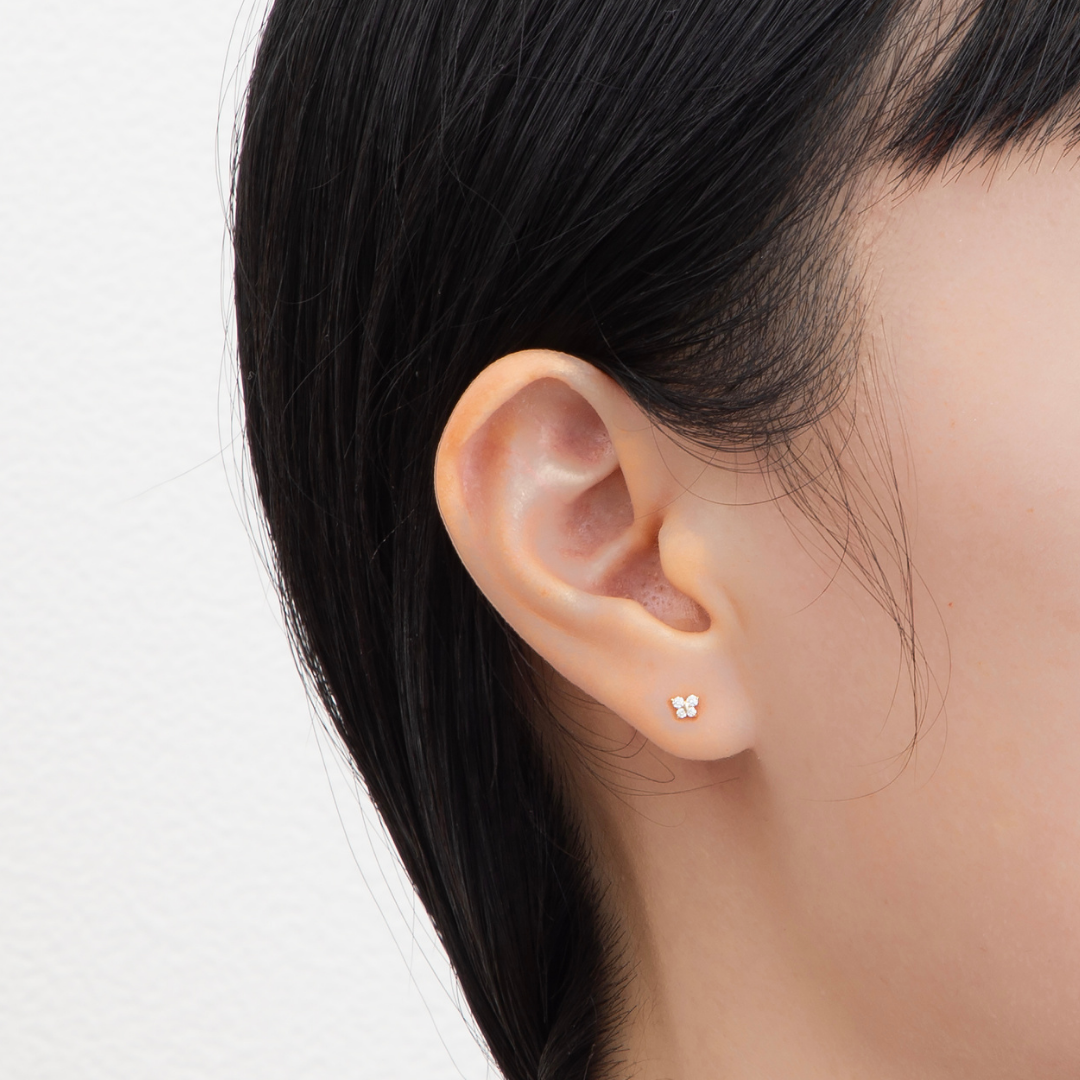 K10ピアス ダイヤ 画像5 MONATELIER