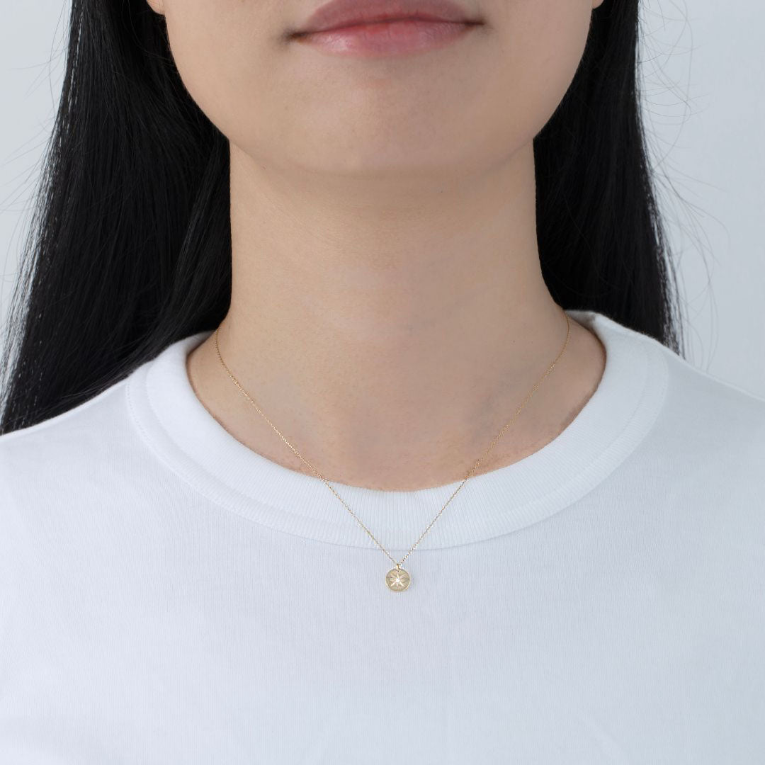 K10ネックレス ダイヤ 画像5 MONATELIER