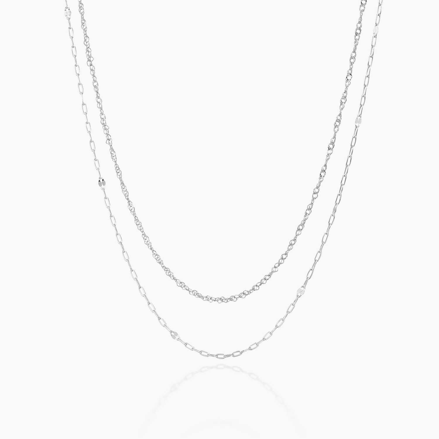 プラチナネックレス 画像8 MONATELIER