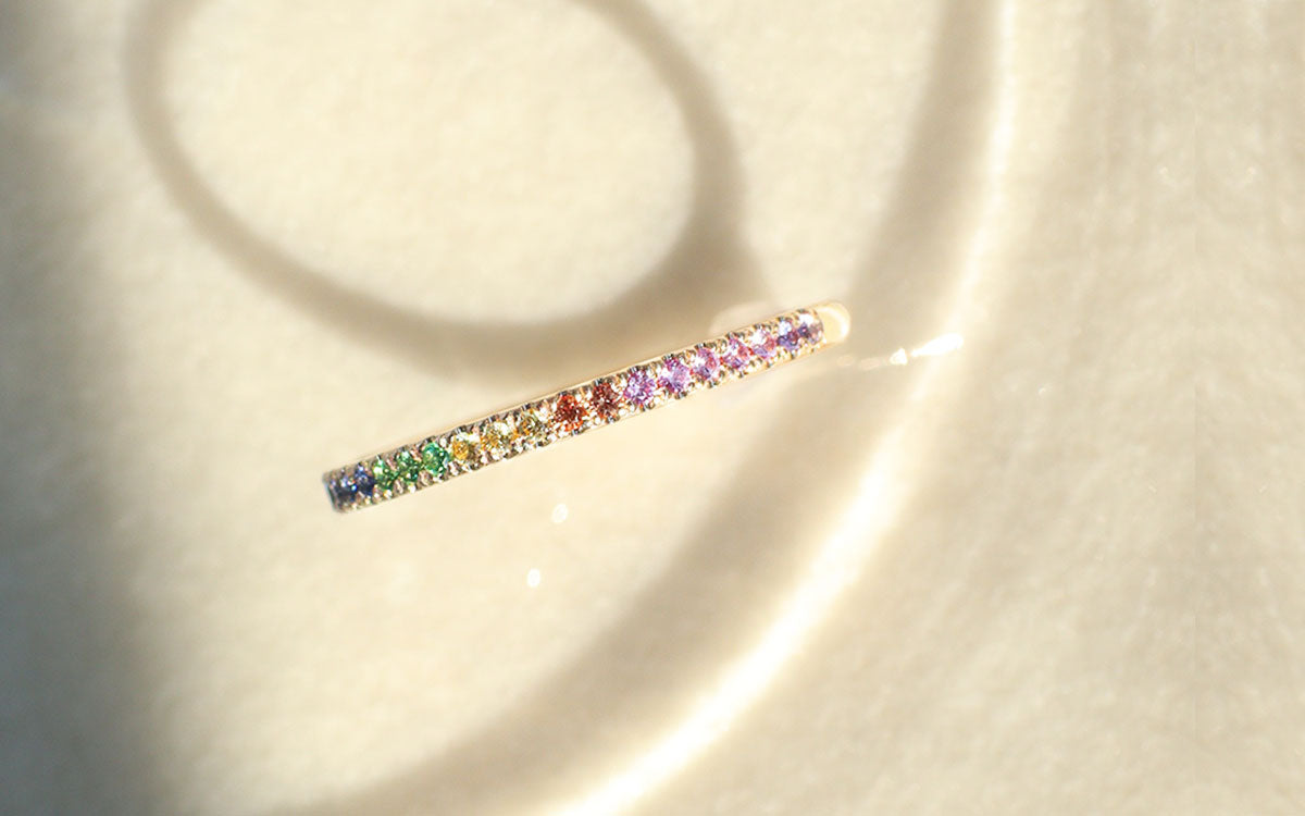 K10リング エタニティダイヤ 画像5 MONATELIER