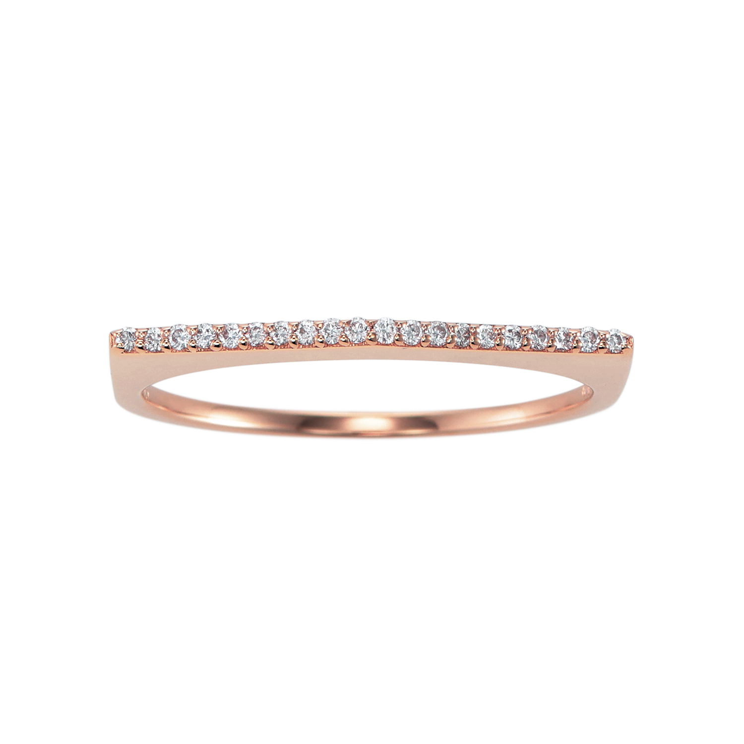 K10リング ダイヤ 着用イメージ MONATELIER