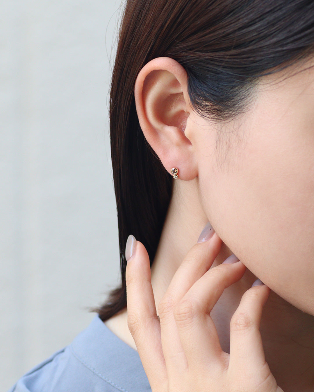 K10ピアス ダイヤ 画像6 MONATELIER