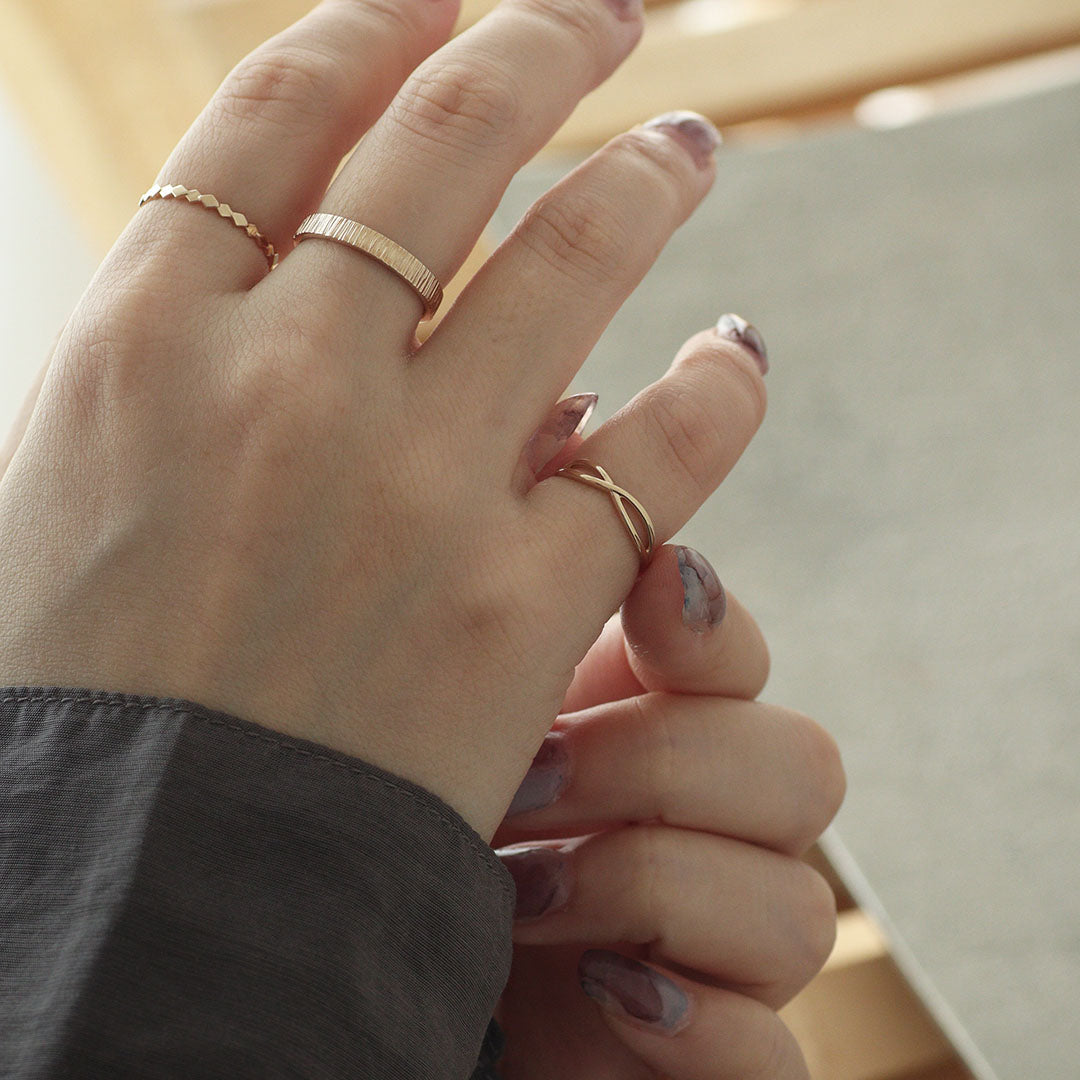 K10リング 別角度 MONATELIER