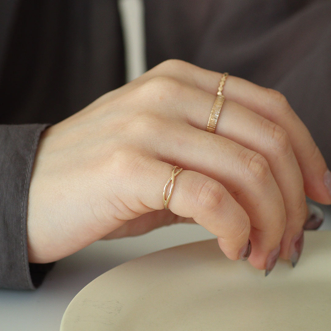 K10リング 着用イメージ MONATELIER