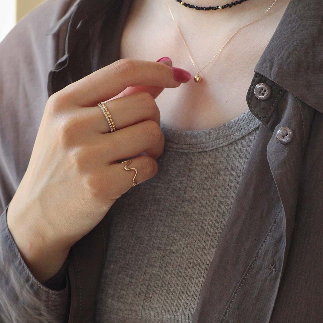 K10リング ダイヤ 詳細 MONATELIER