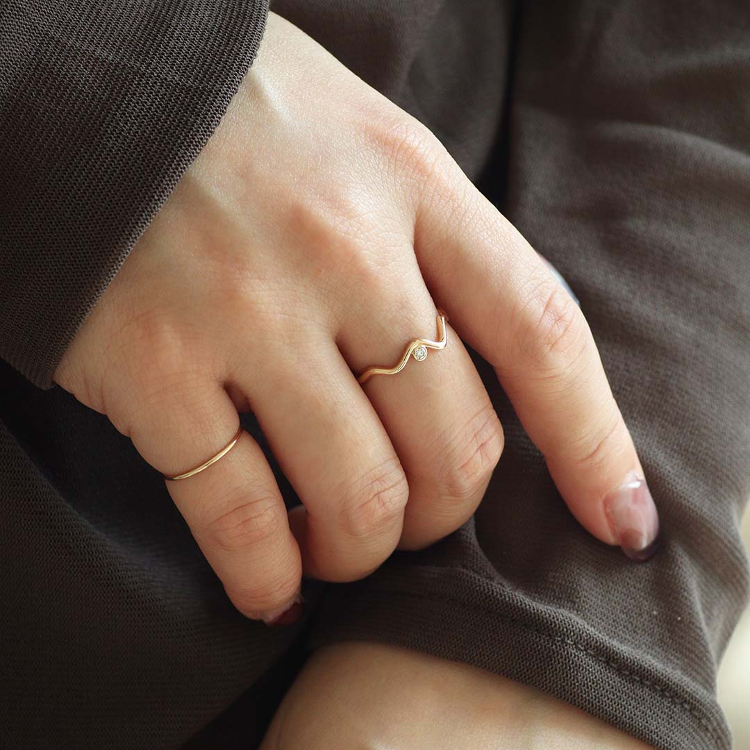 K10リング ダイヤ 詳細 MONATELIER