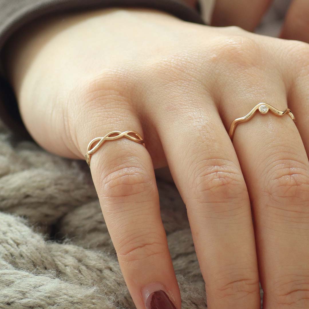 K10リング 着用イメージ MONATELIER