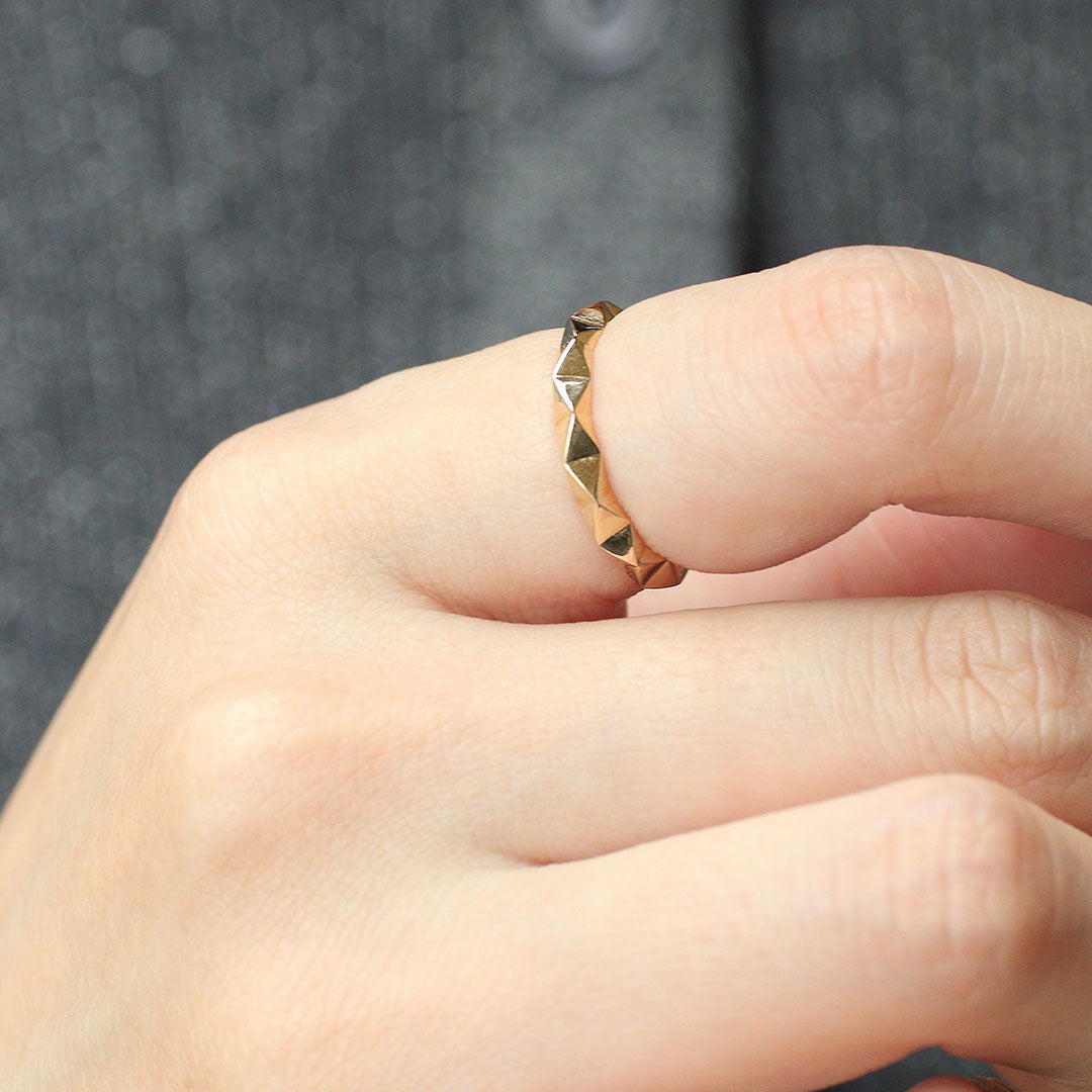 K10リング エタニティダイヤ 別角度 MONATELIER