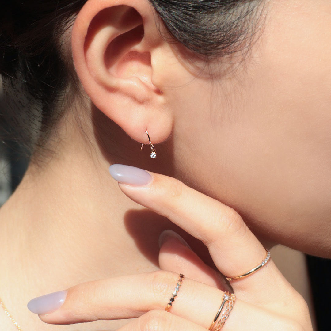 K10ピアス ダイヤ 画像6 MONATELIER