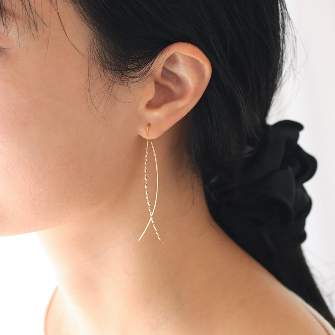 K10ピアス 詳細 MONATELIER