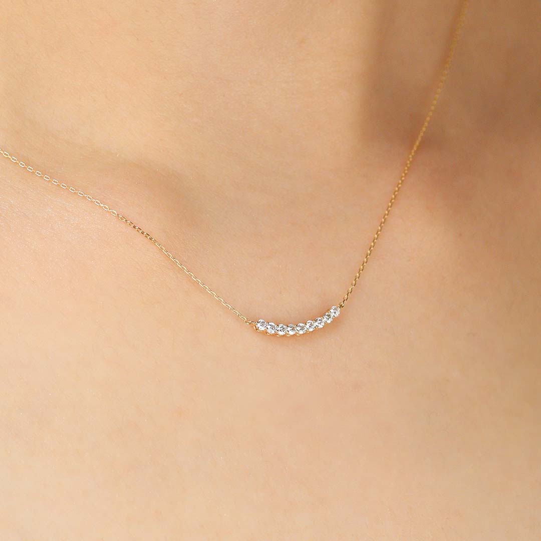 K10ネックレス ダイヤ 画像11 MONATELIER
