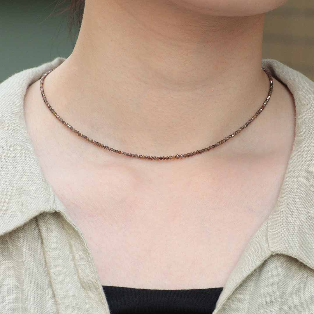 K10ネックレス ダイヤ 画像5 MONATELIER
