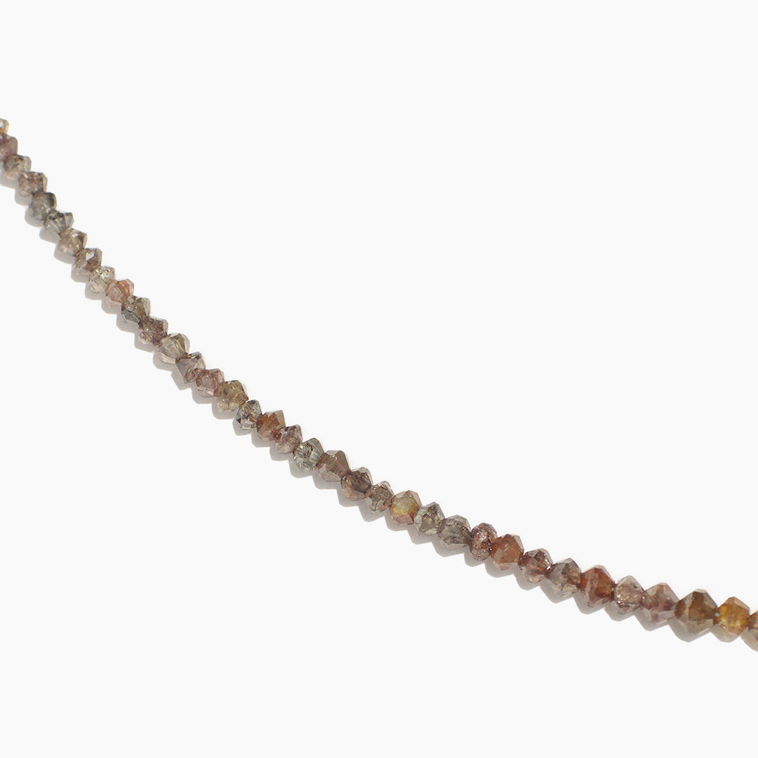 K10ネックレス ダイヤ 着用イメージ MONATELIER