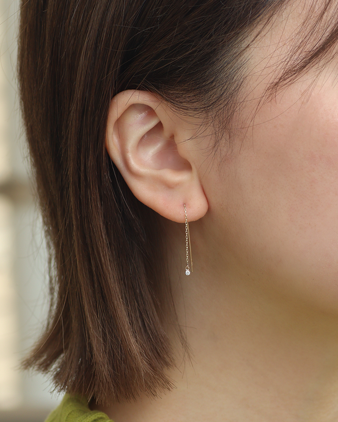 K10ピアス ダイヤ 画像5 MONATELIER