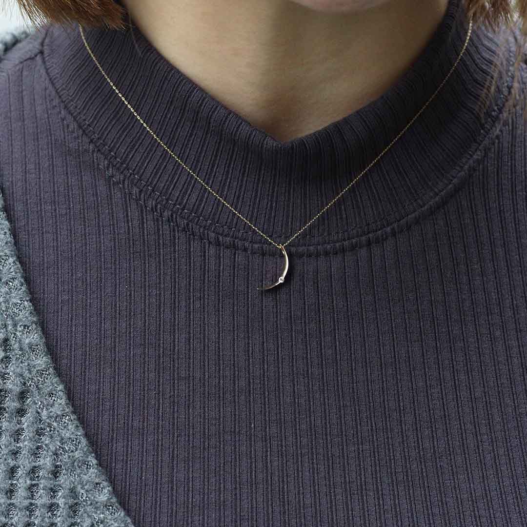 K10ネックレス ダイヤ 画像5 MONATELIER