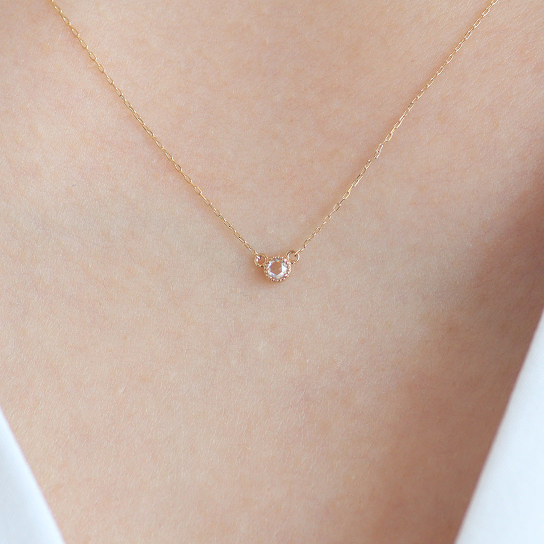 K10ネックレス ダイヤ 画像5 MONATELIER