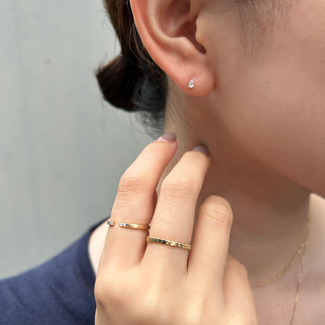K10ピアス ダイヤ 画像7 MONATELIER