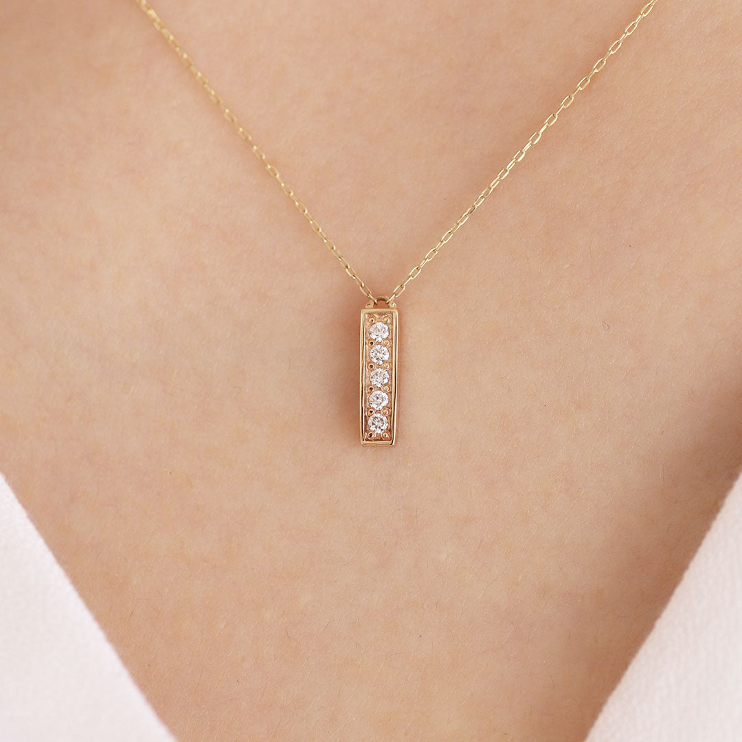 K10ネックレス ダイヤ 画像7 MONATELIER
