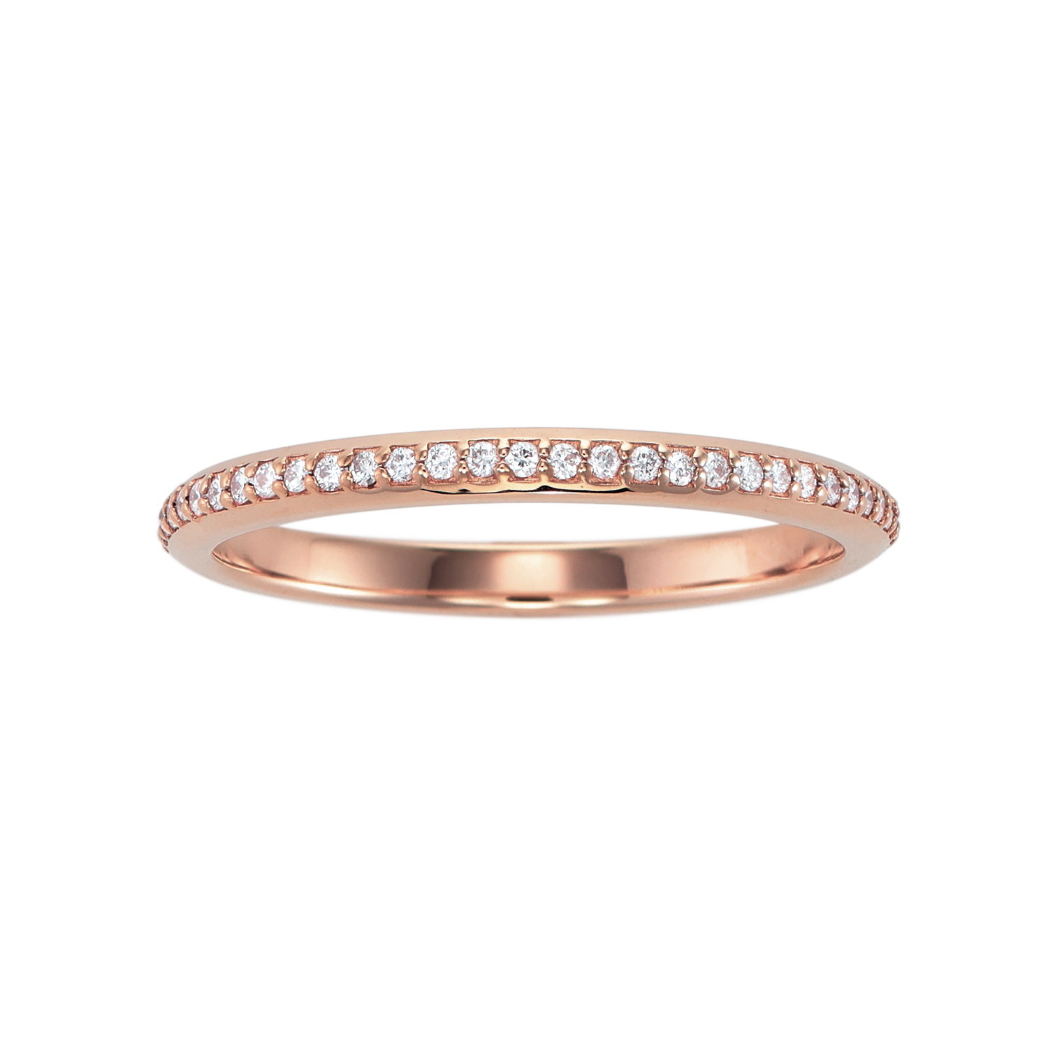 K10リング エタニティダイヤ 着用イメージ MONATELIER