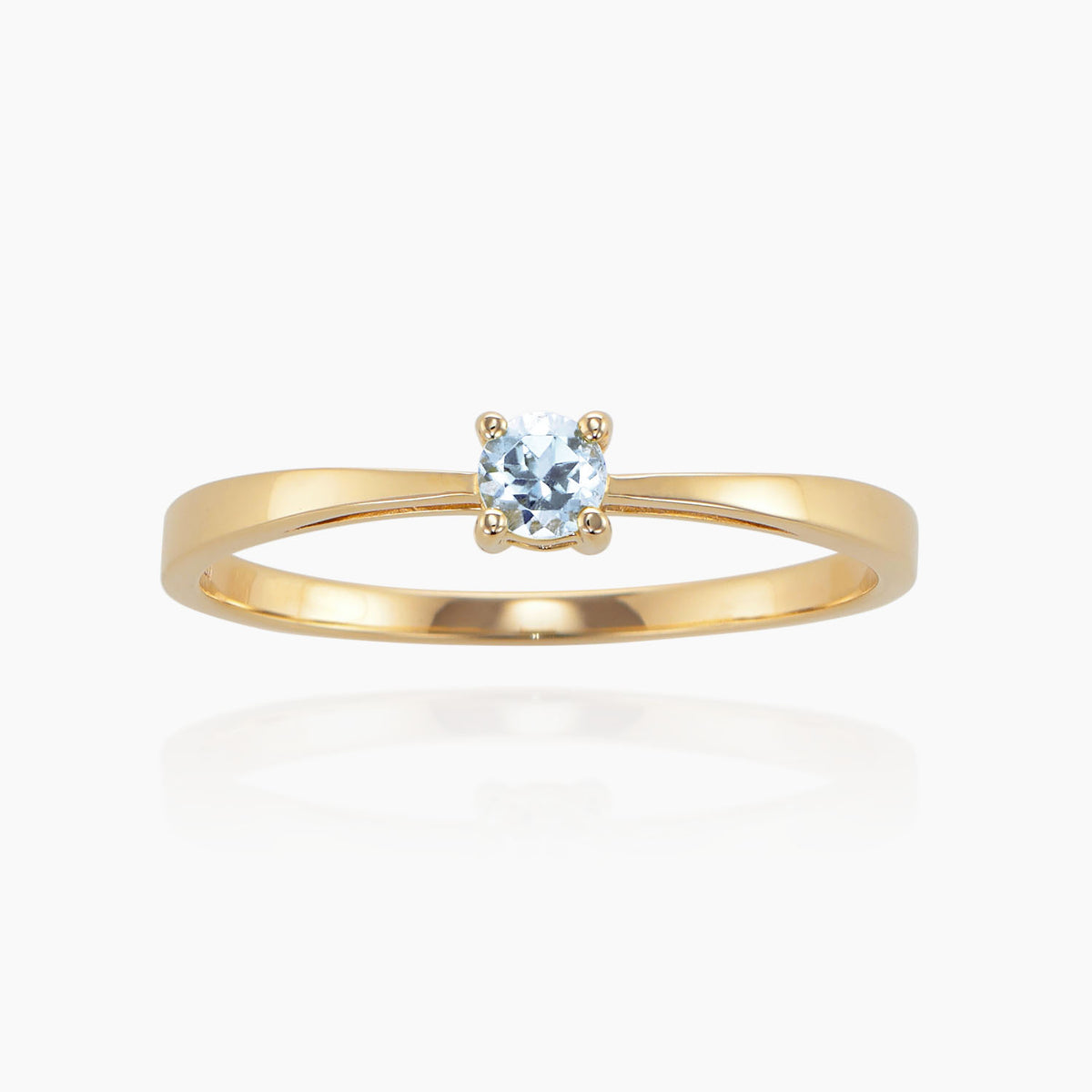 ブルートパーズ リング｜K10・Pt950｜MONATELIER