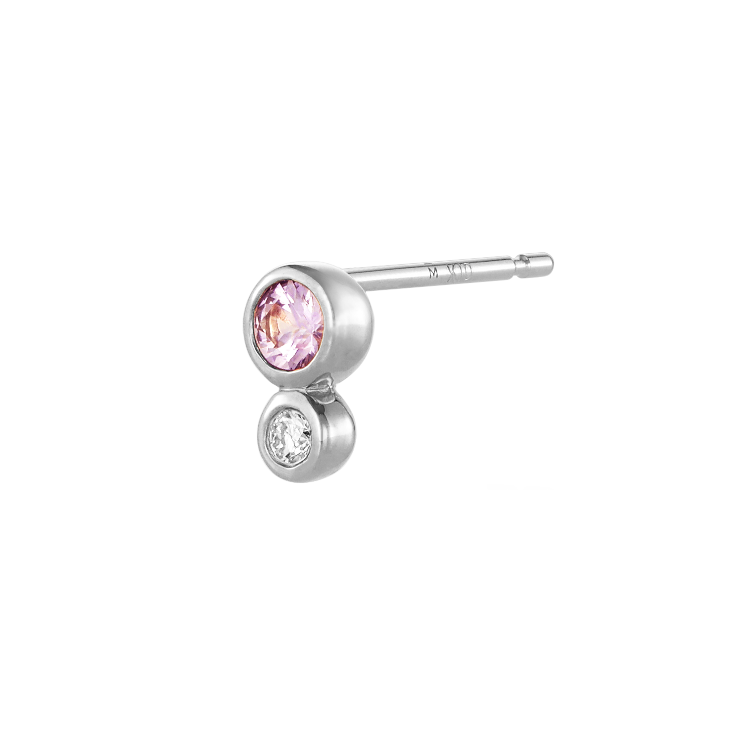 K10ピアス ダイヤ 詳細 MONATELIER