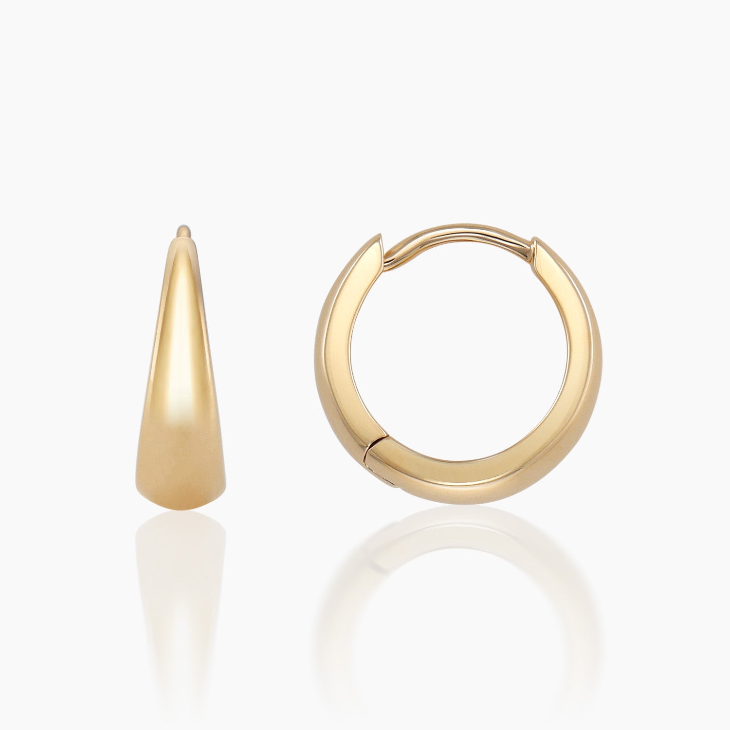 K10フープピアス ミロ S｜MONATELIER（モナトリエ）公式｜K10 一粒