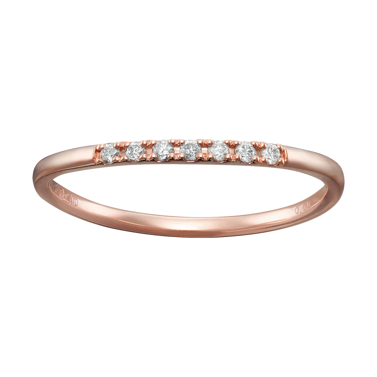 K10リング エタニティダイヤ 着用イメージ MONATELIER