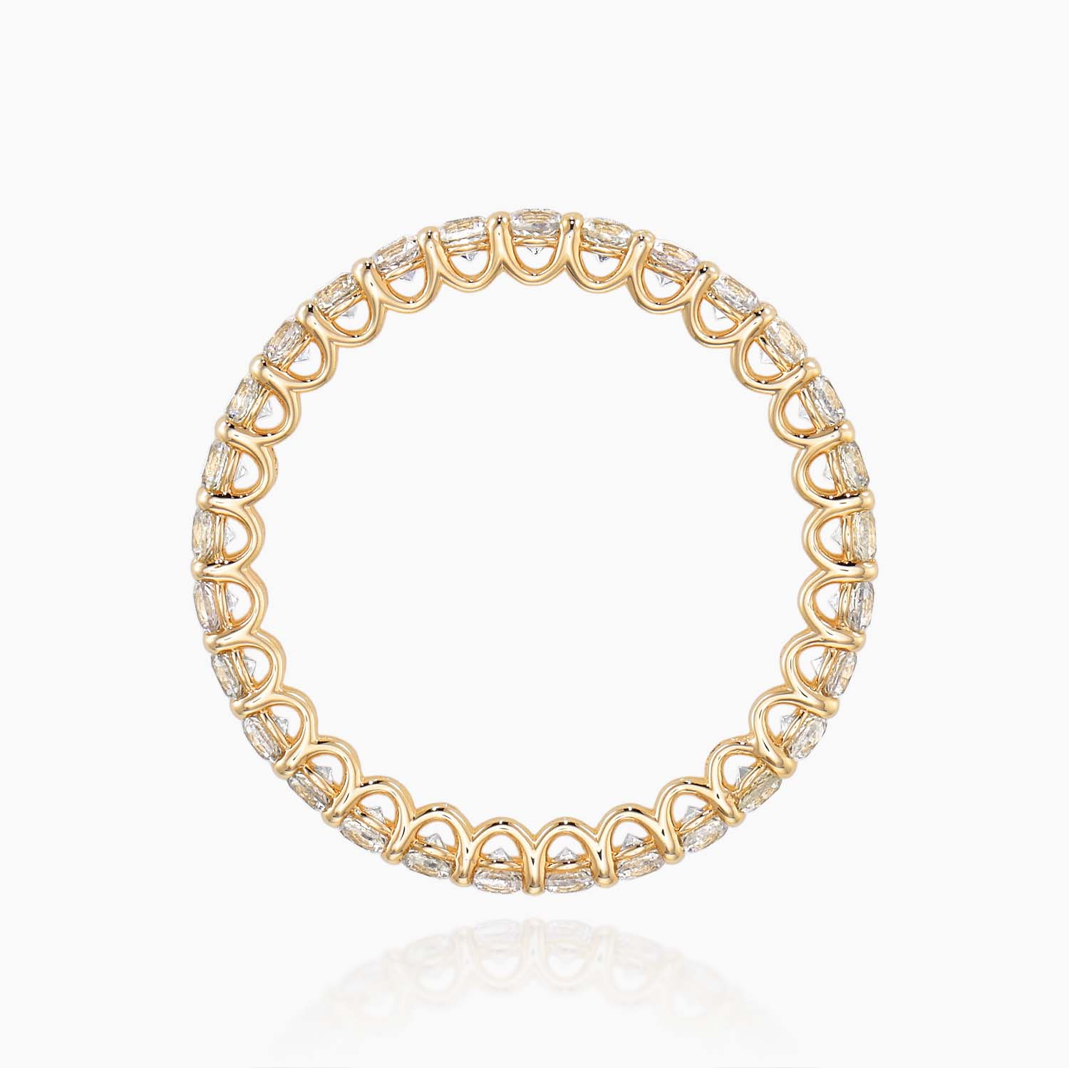 K10リング エタニティダイヤ 別角度 MONATELIER