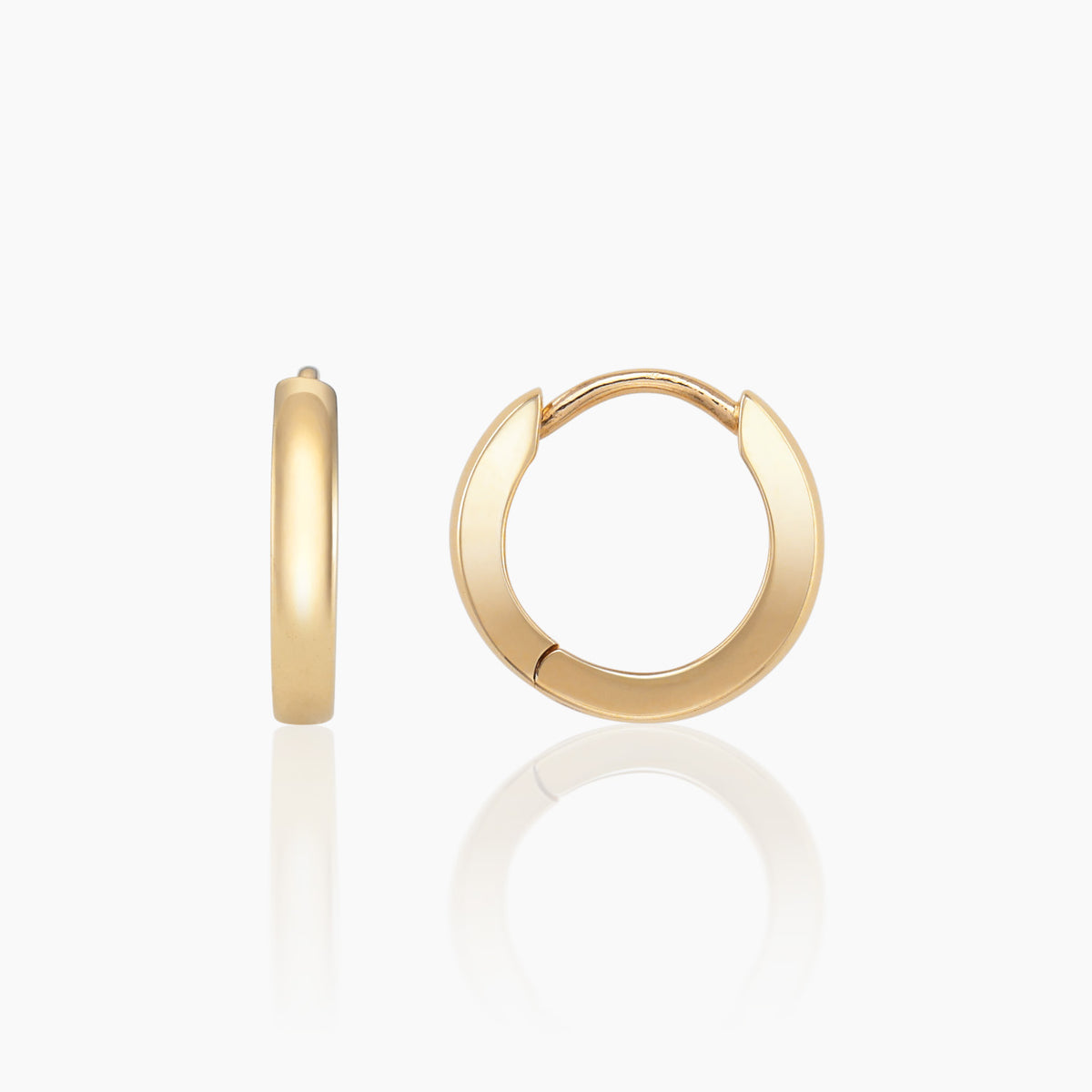 K10フープピアス マルク XS｜MONATELIER（モナトリエ）公式｜K10 一粒 