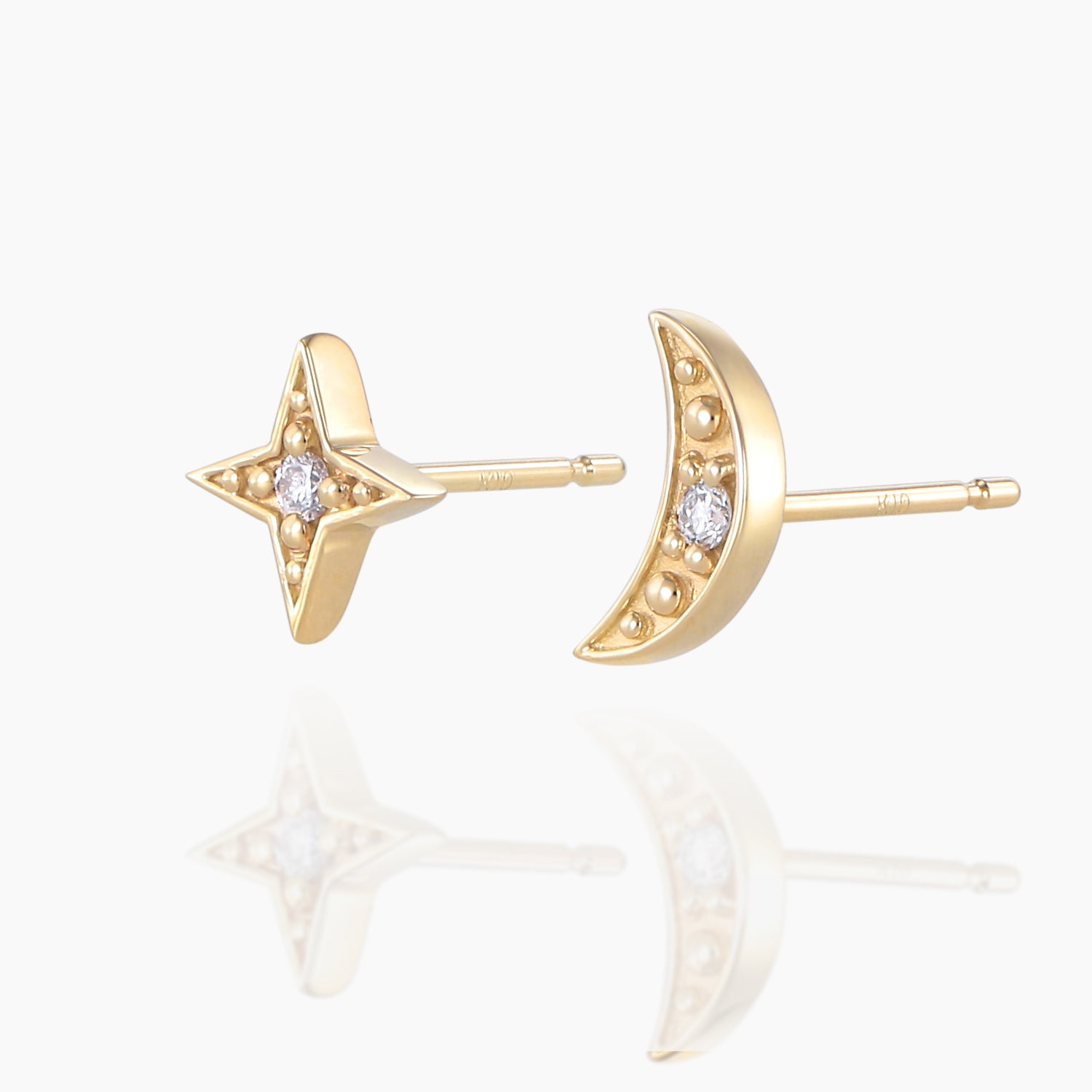 K10ピアス ダイヤ 画像9 MONATELIER