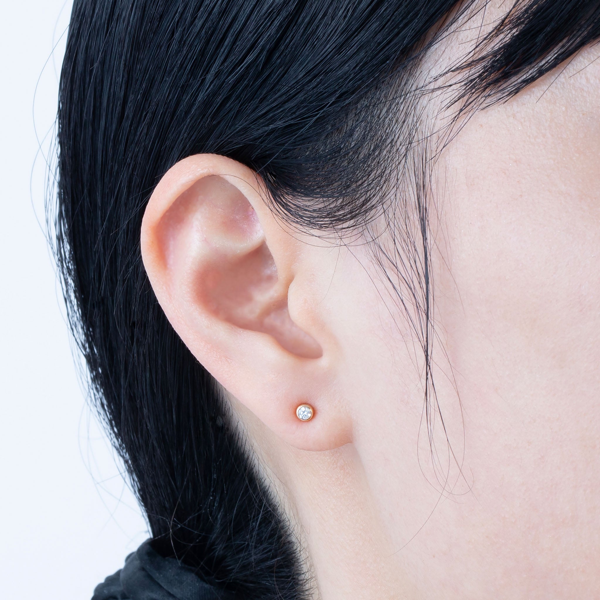 K10ピアス ダイヤ 画像5 MONATELIER
