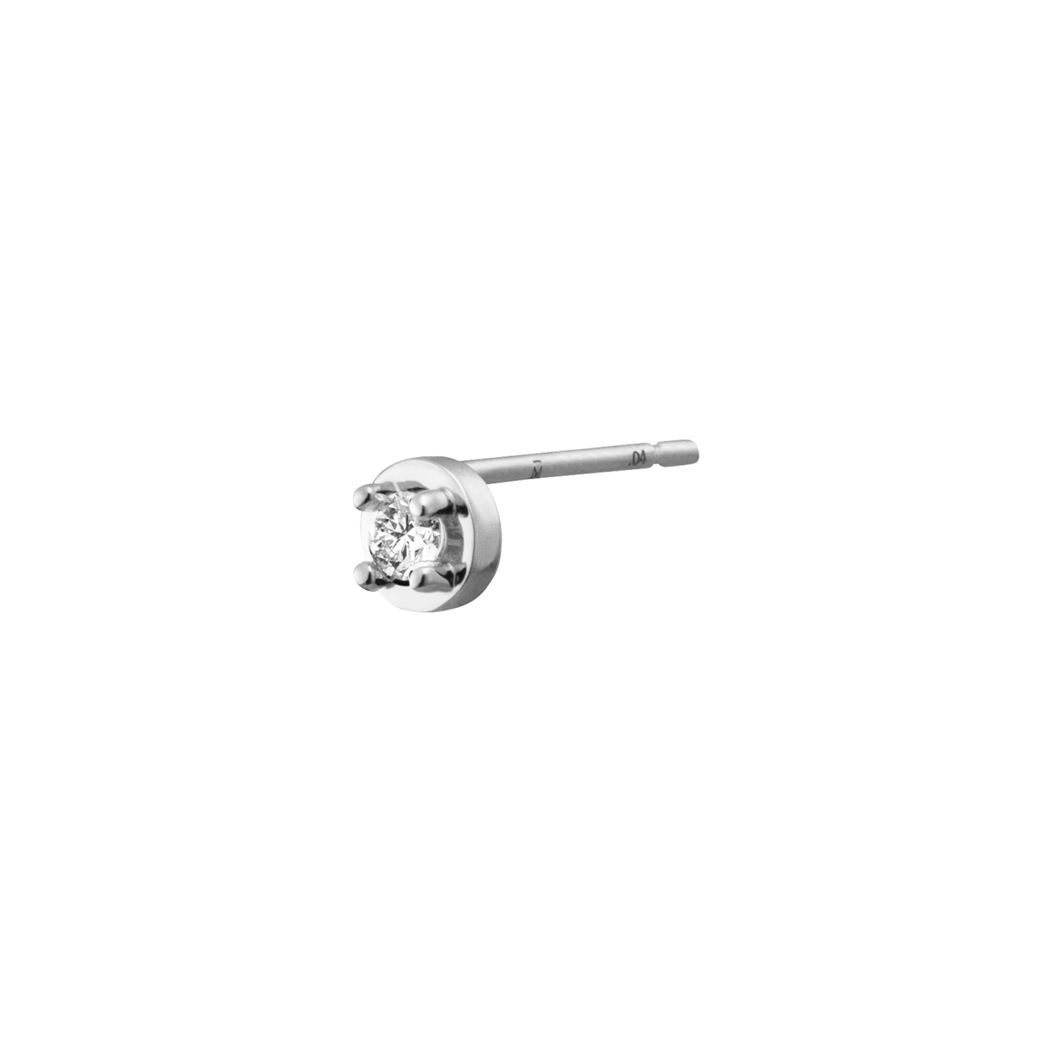 K10ピアス 一粒ダイヤ 画像9 MONATELIER