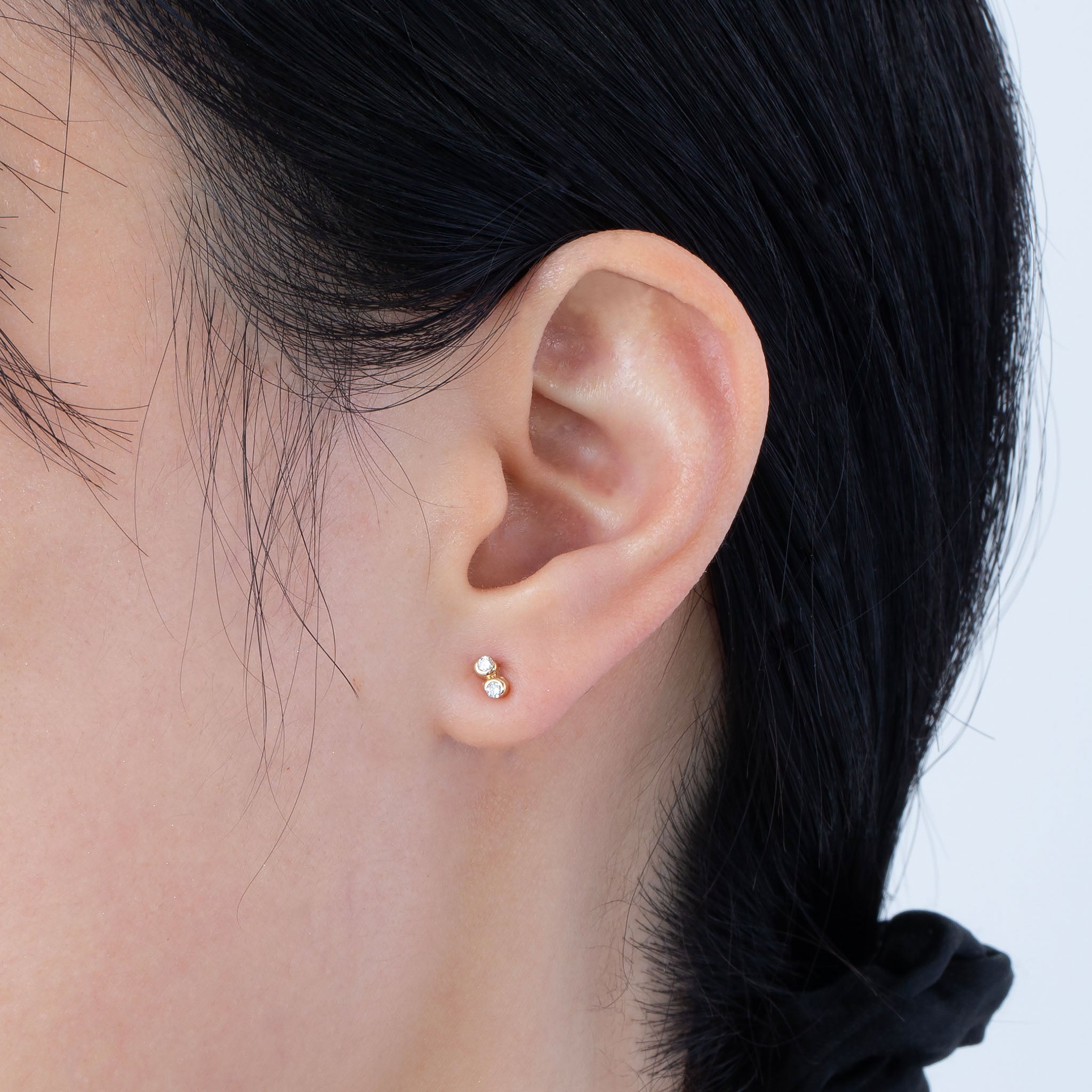 K10ピアス ダイヤ 画像5 MONATELIER
