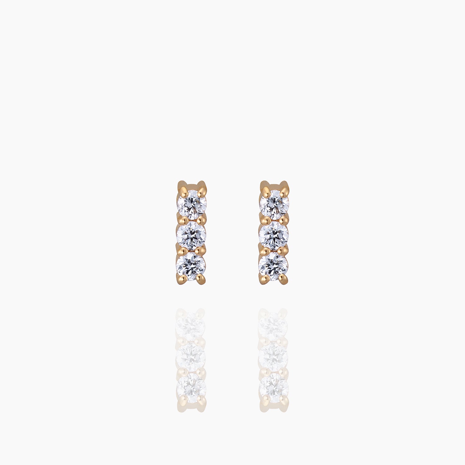 K10ピアス ダイヤ メイン画像 MONATELIER