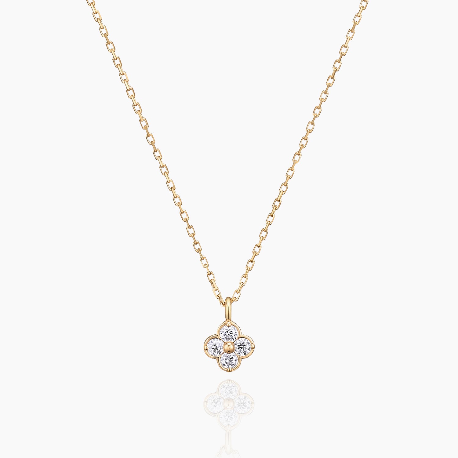 K10ネックレス ダイヤ メイン画像 MONATELIER