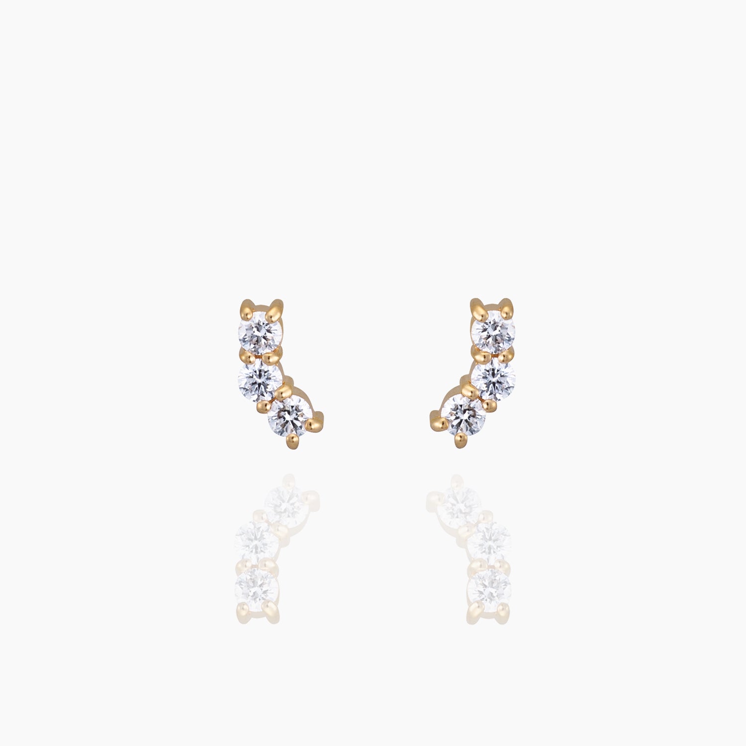 K10ピアス ダイヤ メイン画像 MONATELIER