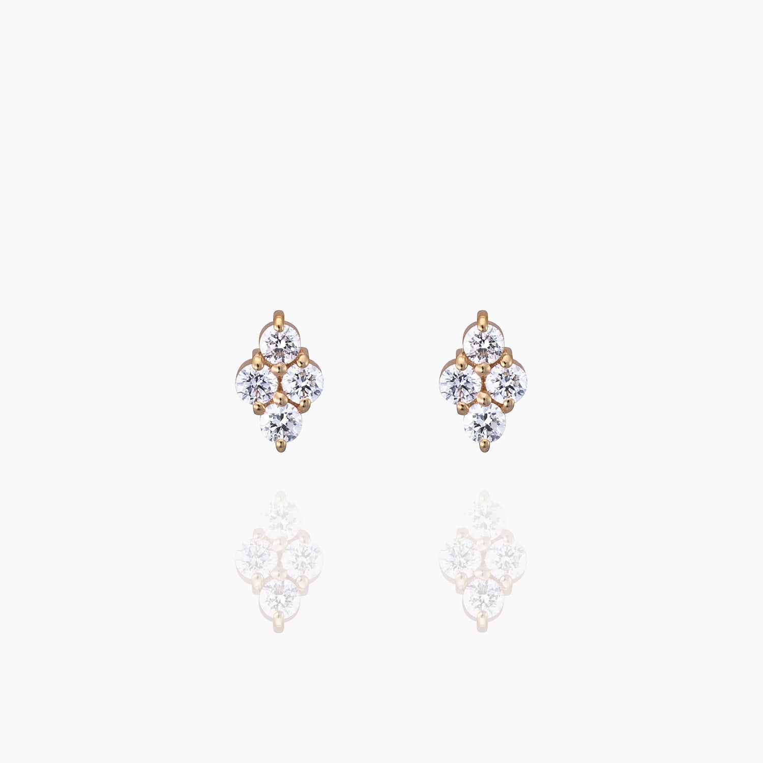 K10ピアス ダイヤ メイン画像 MONATELIER
