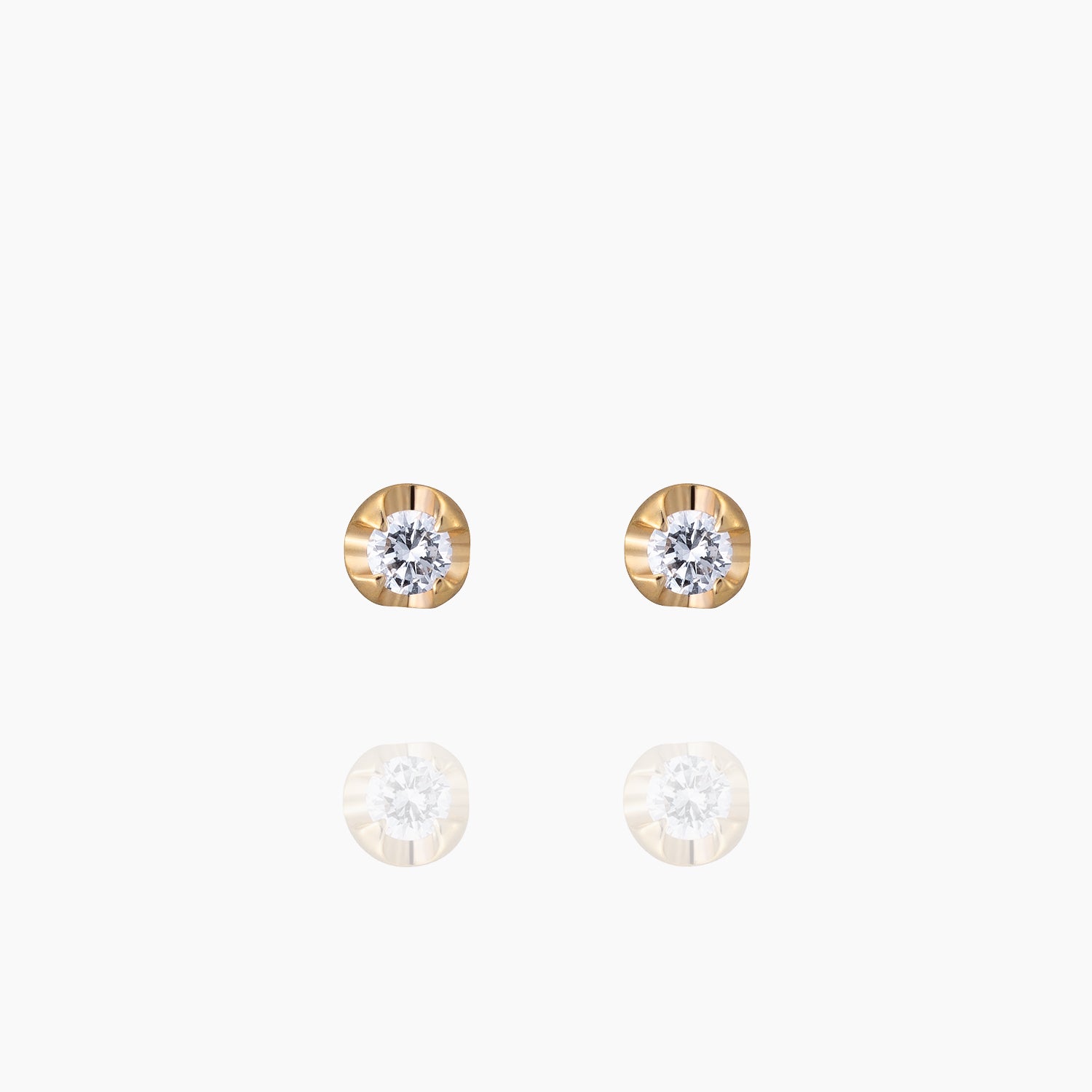 K10ピアス ダイヤ メイン画像 MONATELIER