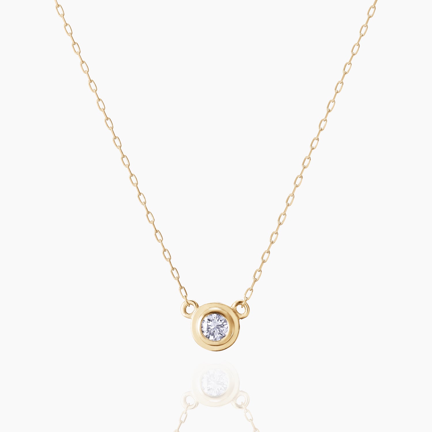 K10ネックレス ダイヤ メイン画像 MONATELIER